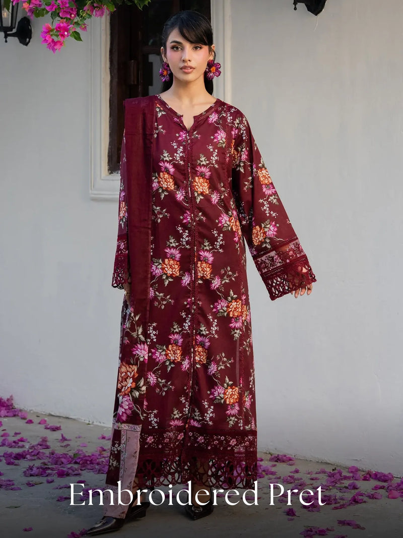 Embroidered Pret