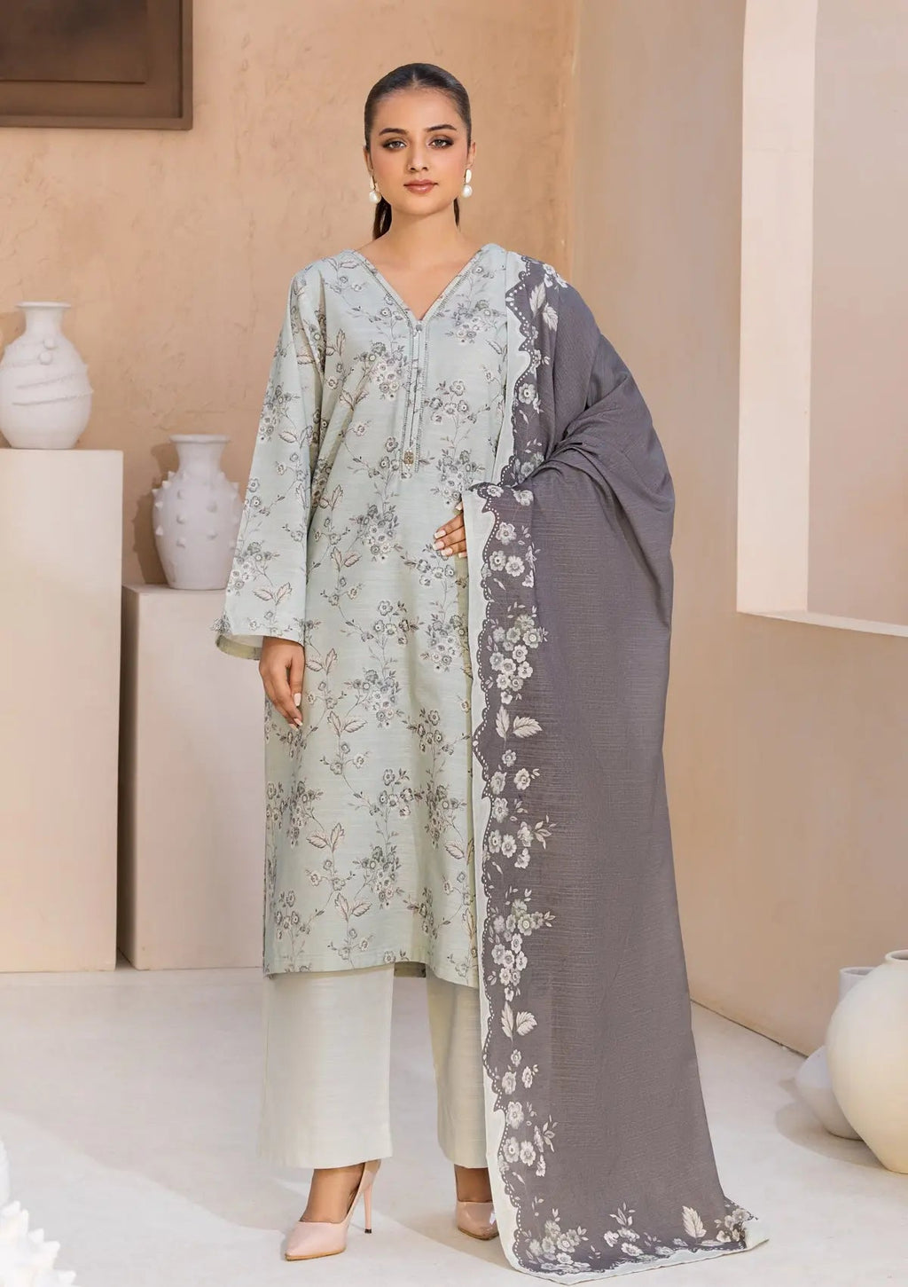 PRINTED KHADDAR BT6526-L-FRZ
