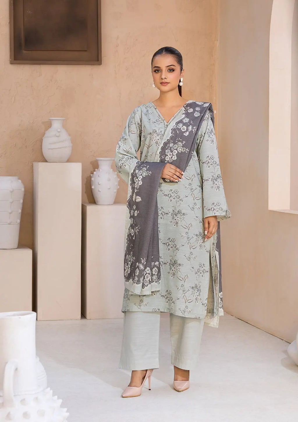 PRINTED KHADDAR BT6526-L-FRZ