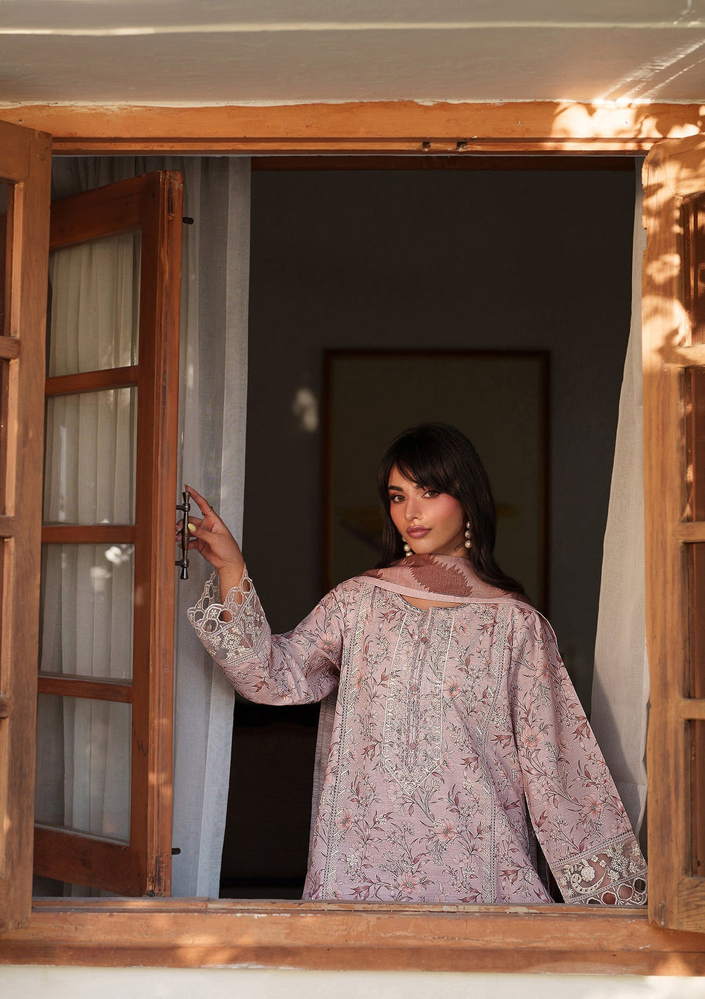 Embroidered Khaddar BT6552-PCH