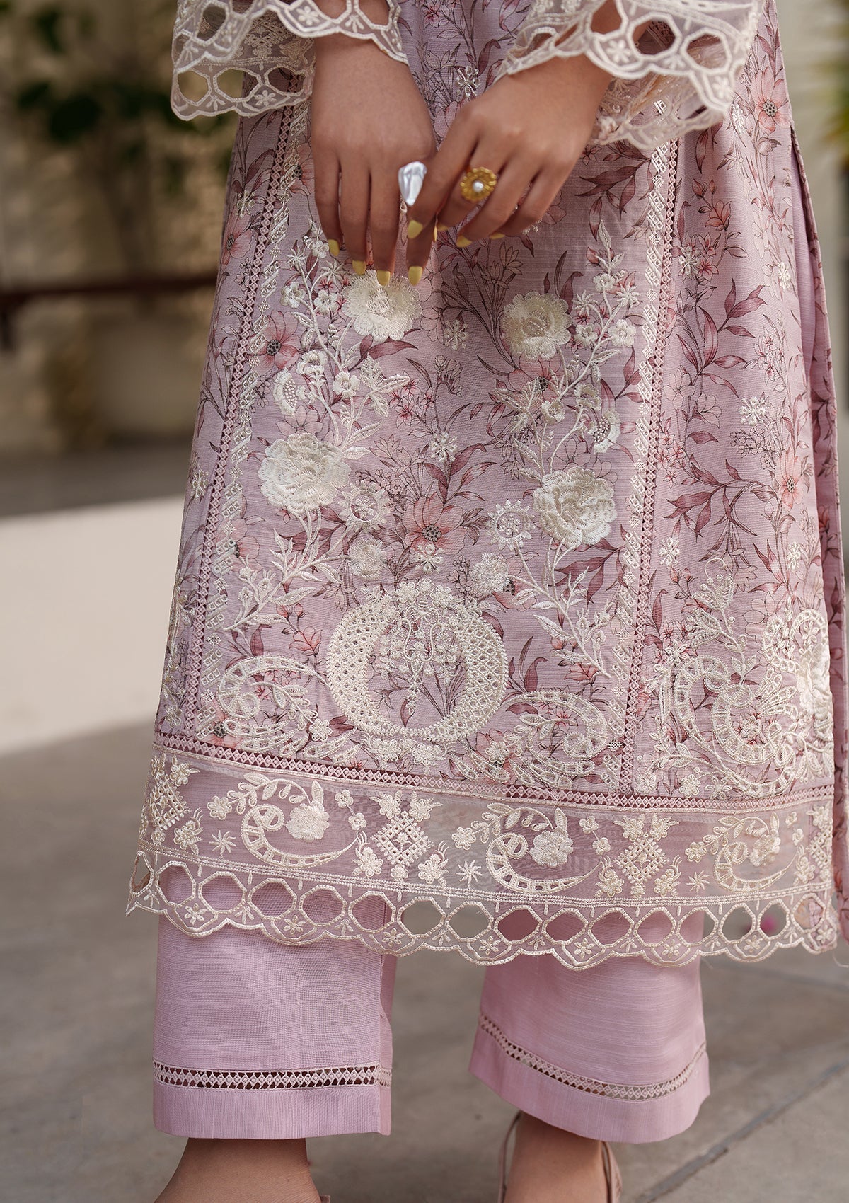 Embroidered Khaddar BT6552-PCH